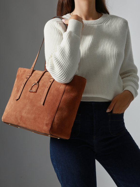 Shoulder bag M ALTESSE SUEDE