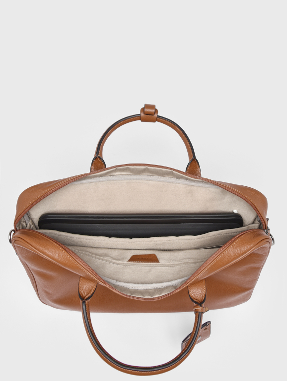1 compartment business bag  with 17" laptop sleeve FLANDRES