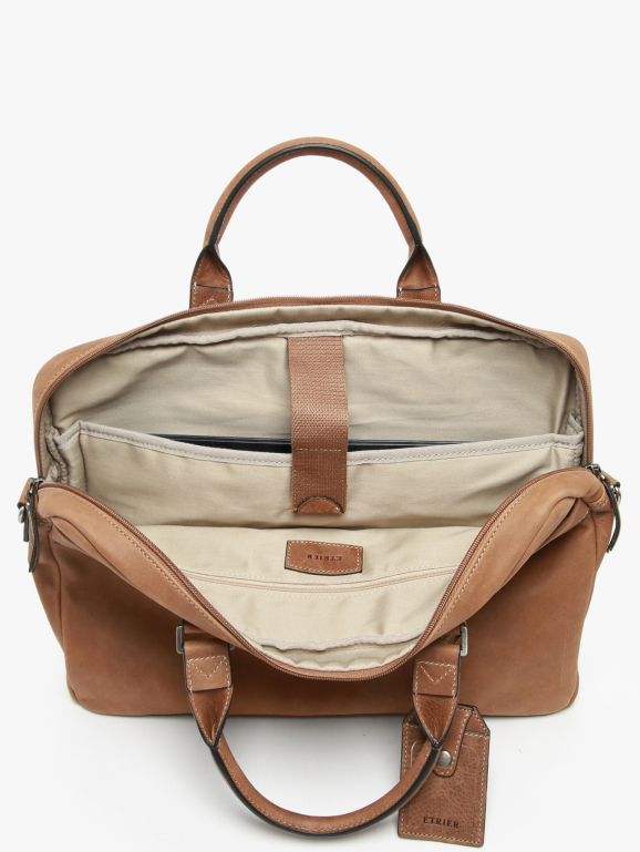 1 compartment business bag with 15" laptop sleeve SPIDER