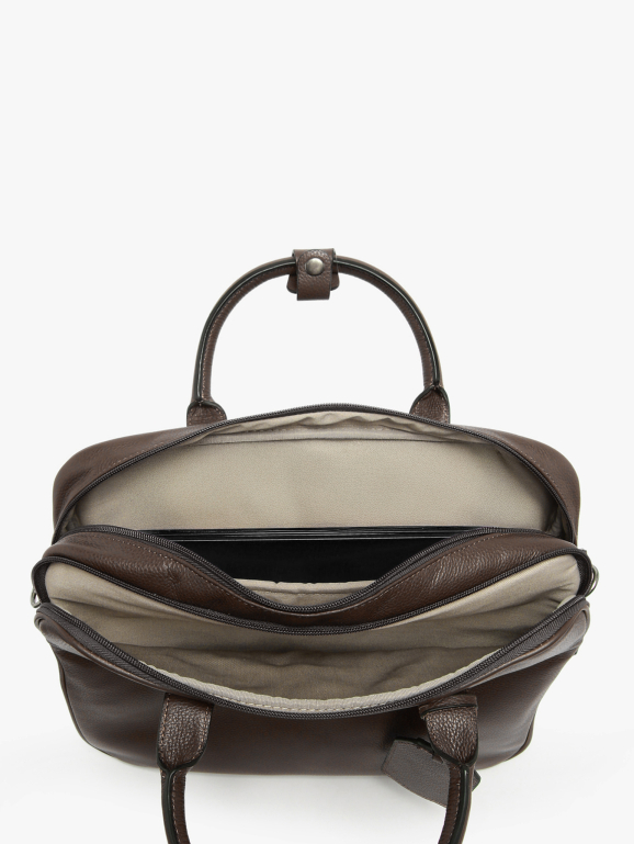 2-compartment business bag with 15" laptop sleeve FLANDRES