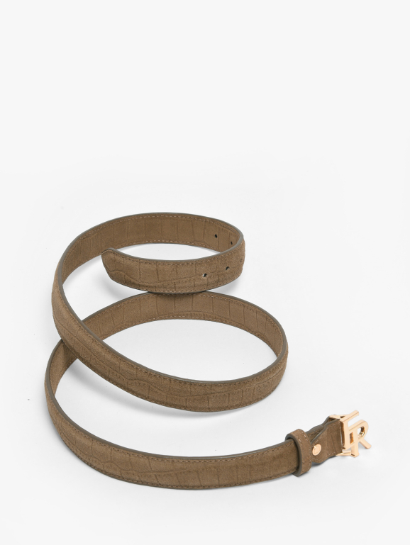 Belt EQUESTRE CROCO