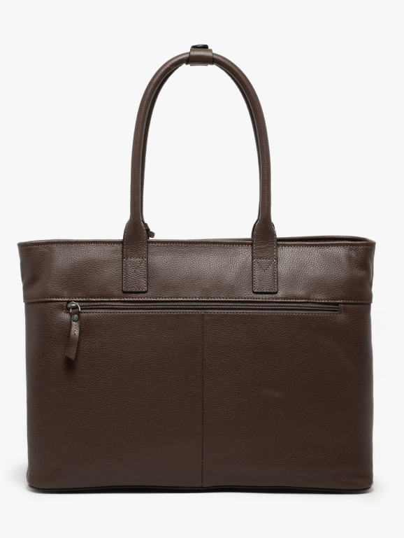 3-compartment messenger bag with 15" laptop sleeve FLANDRES