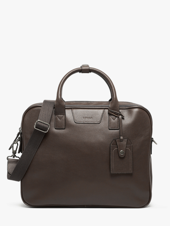 2-compartment business bag with 15" laptop sleeve FLANDRES