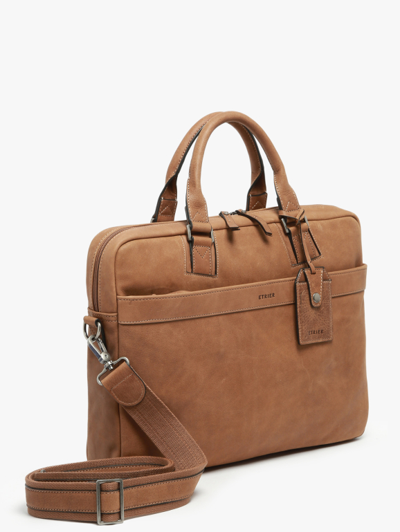1 compartment business bag with 15" laptop sleeve SPIDER