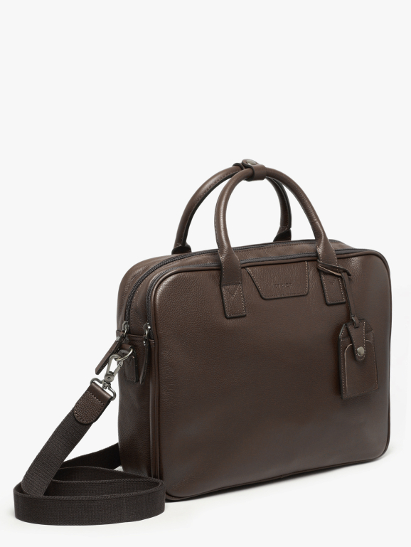 2-compartment business bag with 15" laptop sleeve FLANDRES