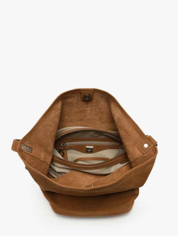 Cross body tas M CAVALIER NUBUCK