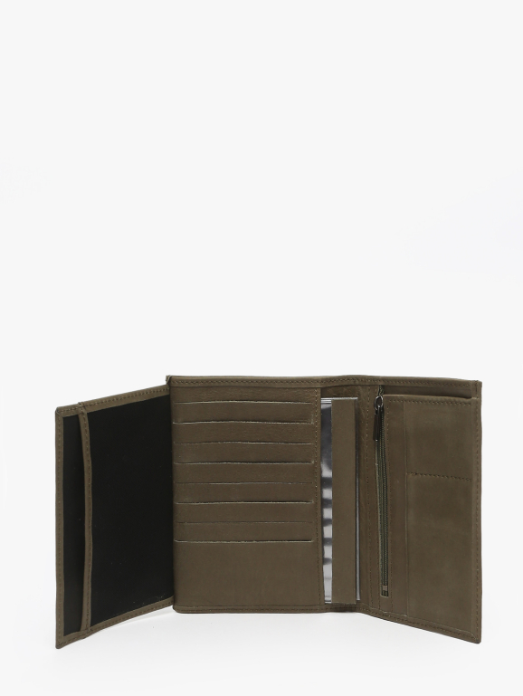 Wallet with coin purse OIL