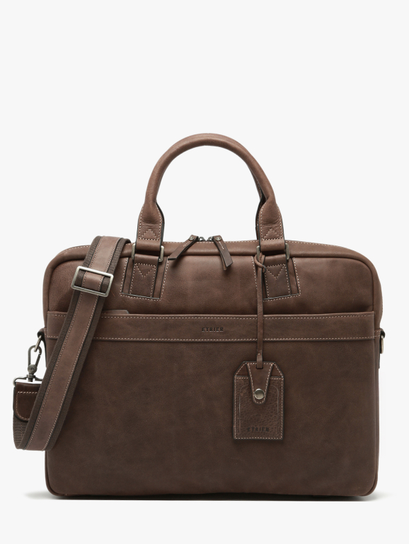 1 compartment business bag with 15" laptop sleeve SPIDER