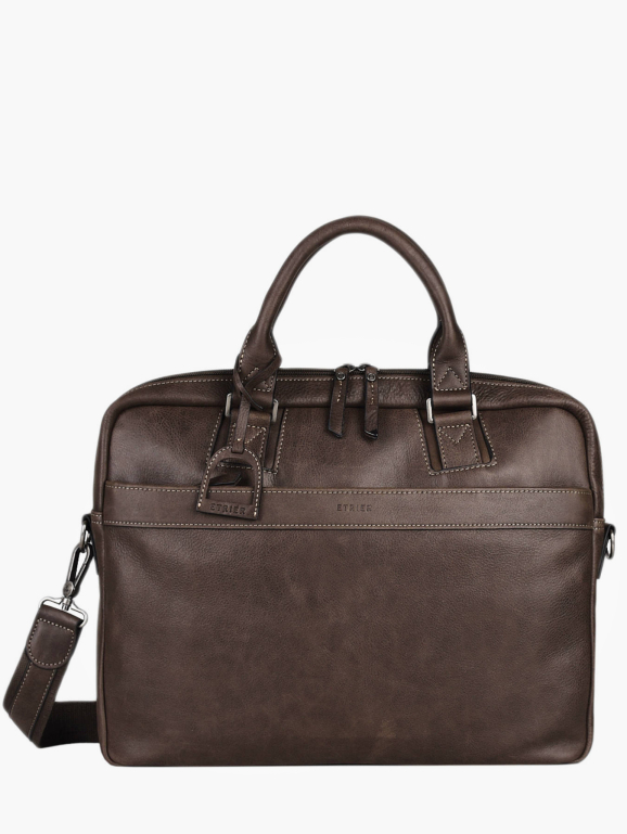 1 compartment business bag with 15" laptop sleeve SPIDER