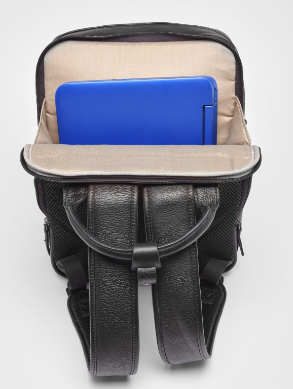 2-compartment backpack with 15" laptop sleeve FLANDRES