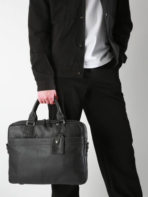 2-compartment business bag with 15" laptop sleeve SPIDER