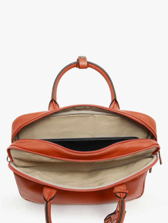 2-compartment business bag with 15" laptop sleeve FLANDRES