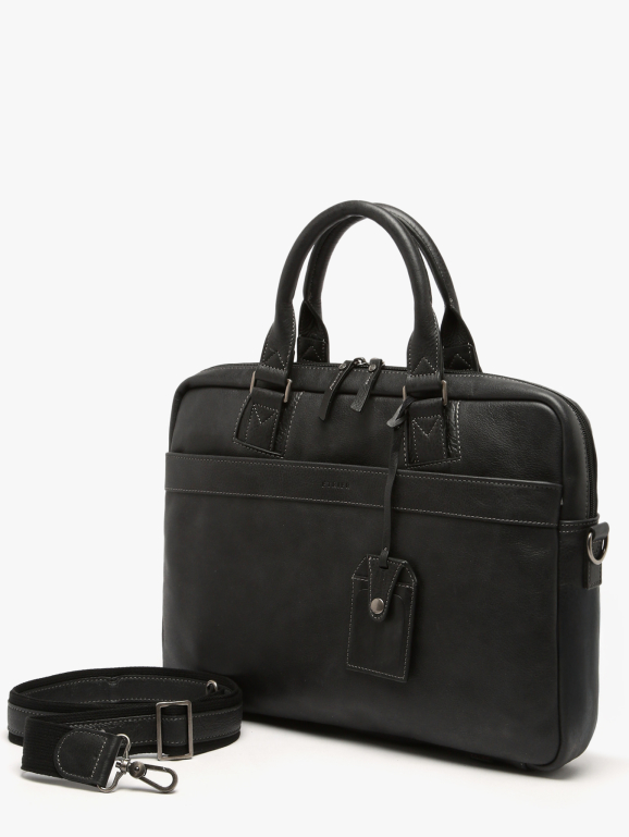 1 compartment business bag with 15" laptop sleeve SPIDER