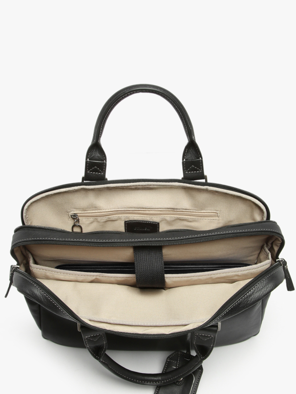 2-compartment business bag with 15" laptop sleeve SPIDER