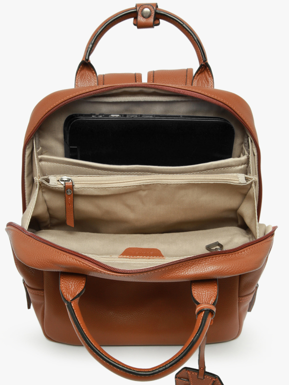 1 compartment backpack with 15" laptop sleeve FLANDRES