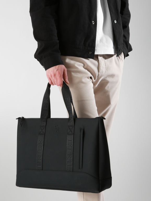 1 compartment business bag with 15\" laptop sleeve
