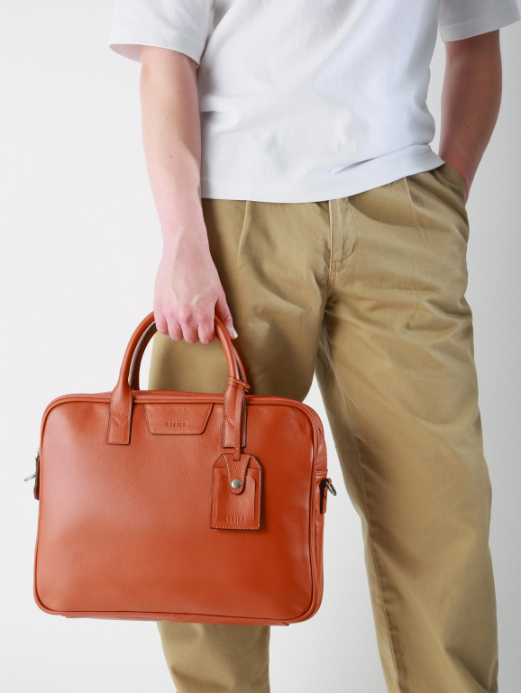 2-compartment business bag with 15" laptop sleeve FLANDRES