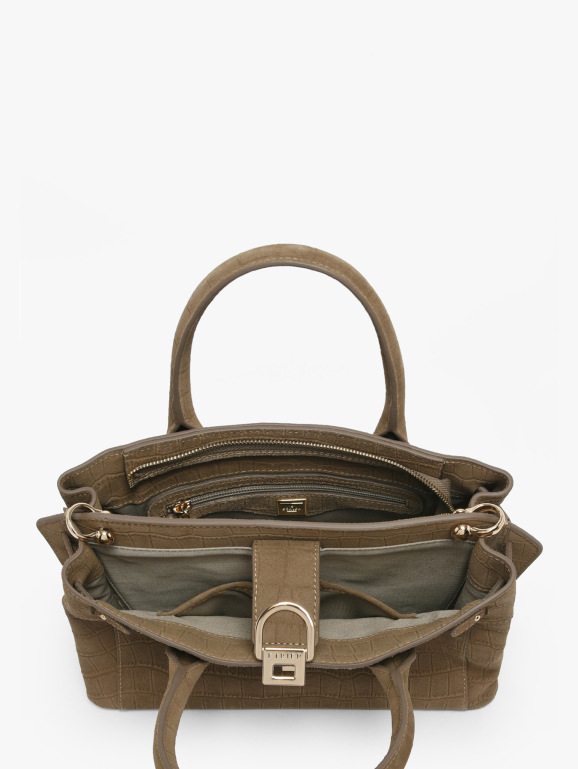 Satchel S EQUESTRE CROCO