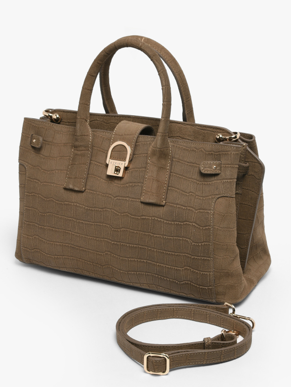  Handtas M EQUESTRE CROCO