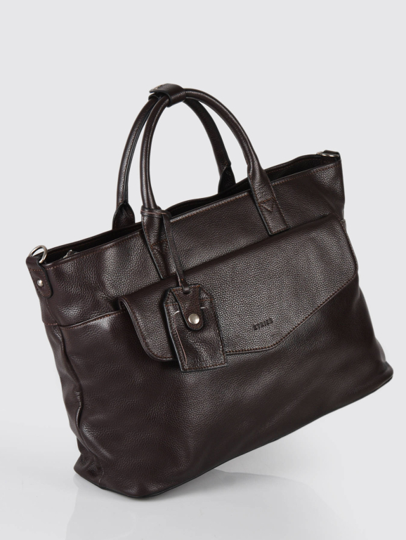 3-compartment business bag  with 15" laptop sleeve FLANDRES