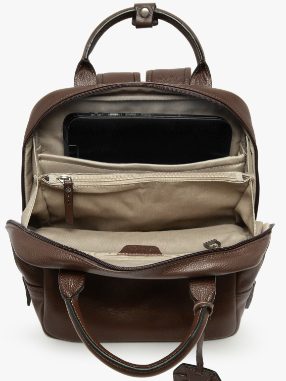 1 compartment backpack with 15" laptop sleeve FLANDRES