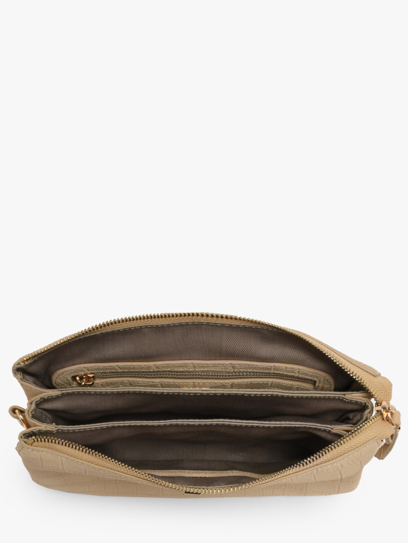 Cross body tas EQUESTRE CROCO