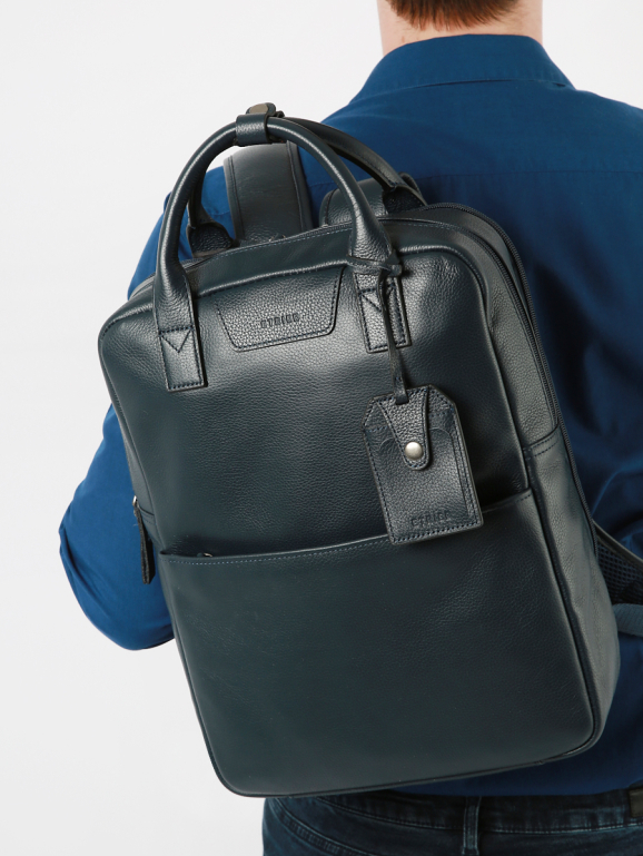 2-compartment backpack with 15" laptop sleeve FLANDRES