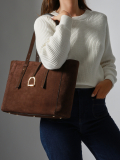 Shoulder bag M ALTESSE SUEDE