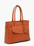 3-compartment messenger bag with 15" laptop sleeve FLANDRES
