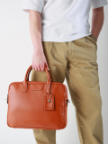 2-compartment business bag with 15" laptop sleeve FLANDRES
