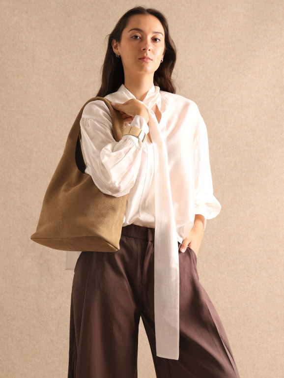 Sac porté épaule CAVALIER NUBUCK