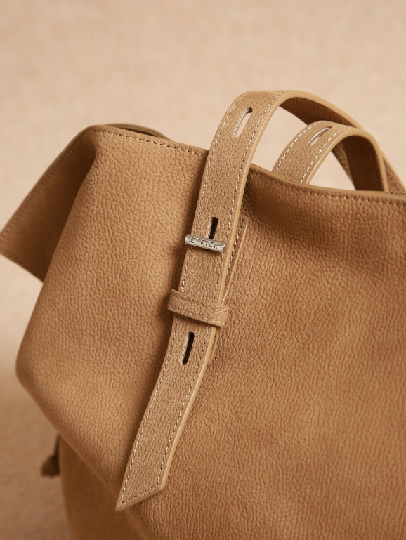 Sac porté épaule A4 CAVALIER NUBUCK