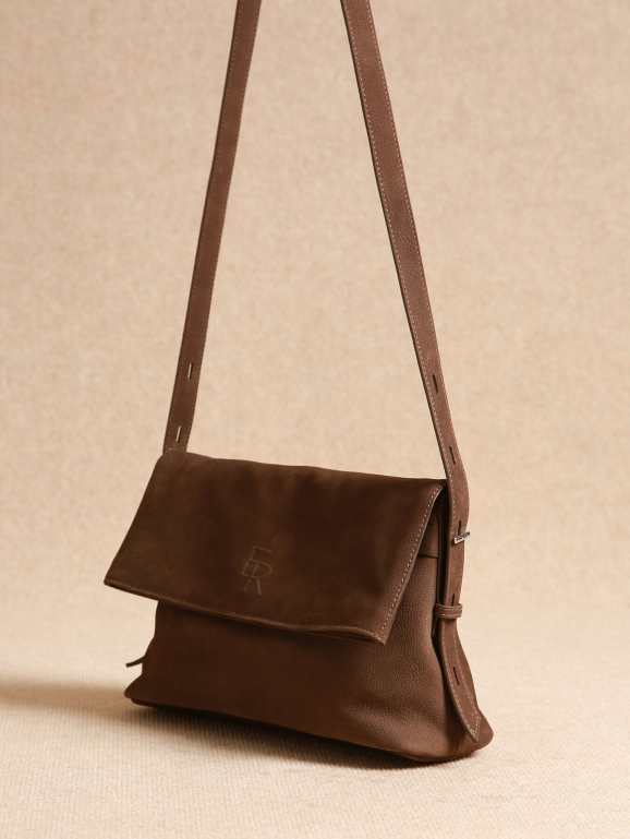 Sac bandoulière CAVALIER NUBUCK