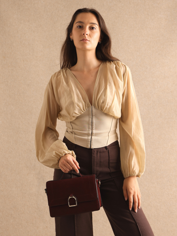 Sac bandoulière M ALTESSE SUEDE