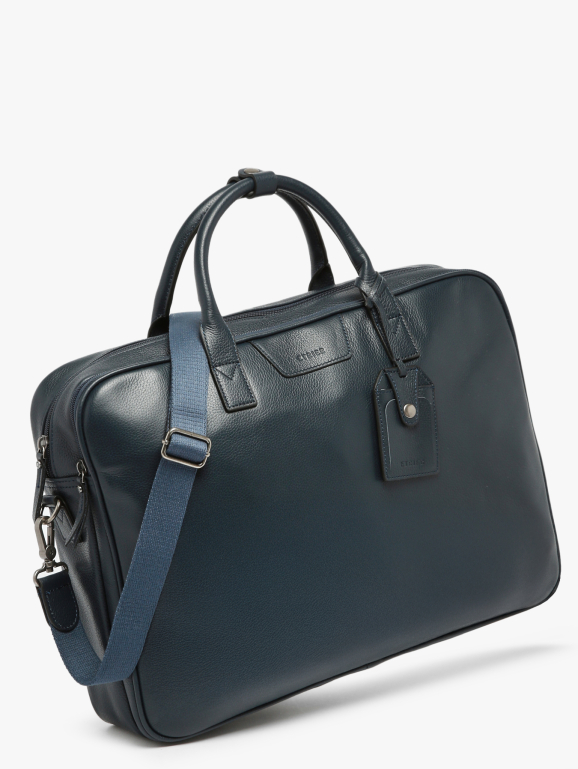 2-compartment business bag with 17" laptop sleeve FLANDRES