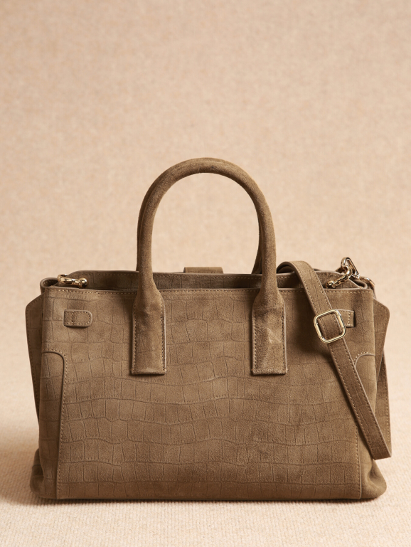 Satchel M EQUESTRE CROCO