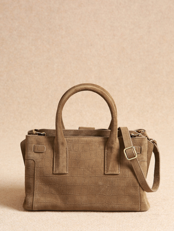 Sac porté main S EQUESTRE CROCO