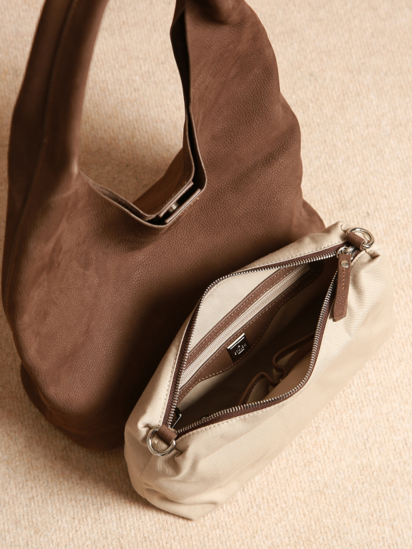 Sac porté épaule CAVALIER NUBUCK