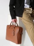 2-compartment business bag with 17" laptop sleeve FLANDRES