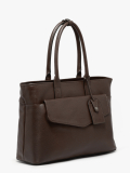 3-compartment messenger bag with 15" laptop sleeve FLANDRES