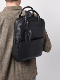 2-compartment backpack with 15" laptop sleeve FLANDRES