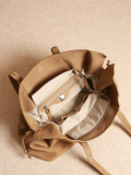 Sac porté épaule A4 CAVALIER NUBUCK