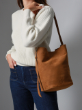 Cross body tas M CAVALIER NUBUCK