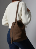 Crossbody bag M CAVALIER NUBUCK