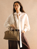 Satchel M EQUESTRE CROCO