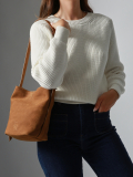Sac porté épaule S CAVALIER NUBUCK