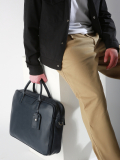 2-compartment business bag with 17" laptop sleeve FLANDRES