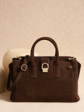 Sac porté main M EQUESTRE CROCO