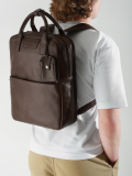 2-compartment backpack with 15" laptop sleeve FLANDRES