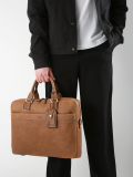 1 compartment business bag with 15" laptop sleeve SPIDER